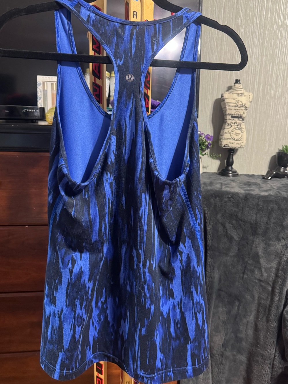 Lululemon Patterned Racerback Tank - Picture 2 of 3